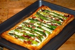 Herby Bacon and Asparagus Tart